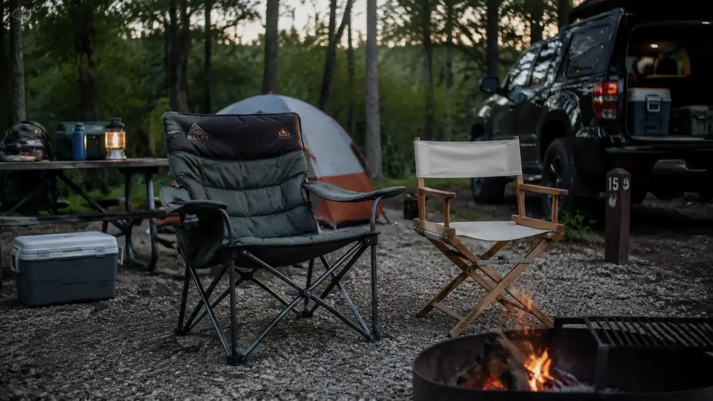 ALPHA CAMP Camping Chair vs. a Classic Director's Chair: Which One Earns a Spot at Your Site