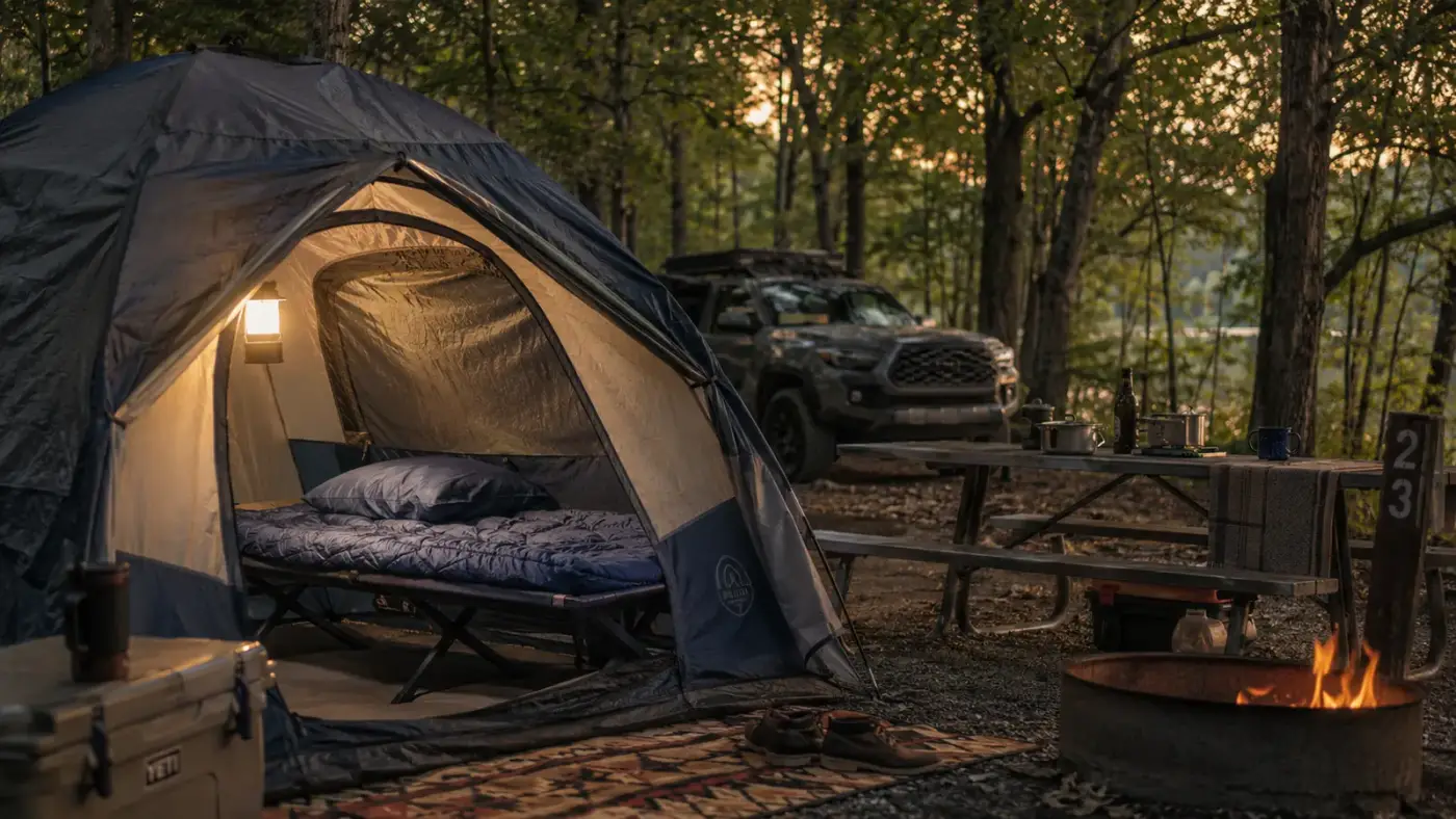 Camping Cot vs. Air Mattress: Which One Actually Gets You a Good Night's Sleep