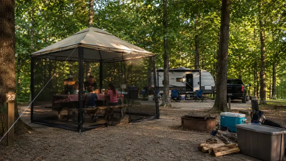 Alvantor Screen House Canopy Review: A Full Season of Bug-Free Campsite Dinners